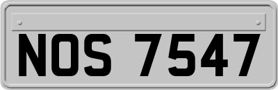 NOS7547