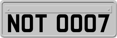 NOT0007