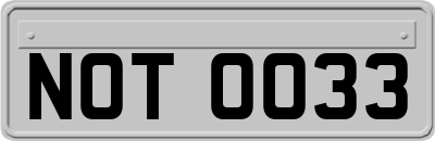 NOT0033