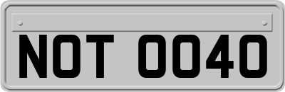 NOT0040