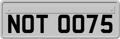 NOT0075