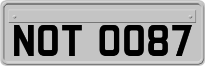NOT0087