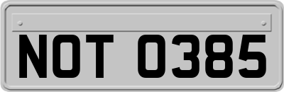 NOT0385