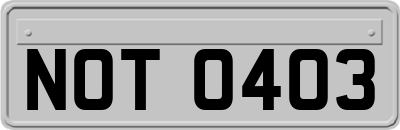NOT0403