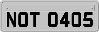 NOT0405