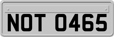 NOT0465