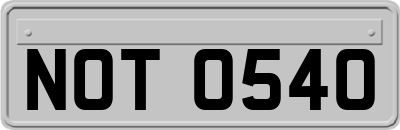 NOT0540