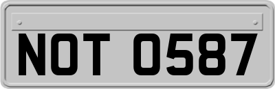 NOT0587