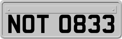 NOT0833