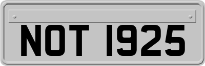 NOT1925