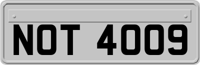 NOT4009
