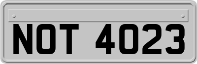 NOT4023