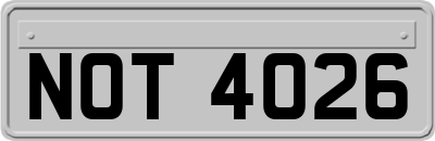 NOT4026