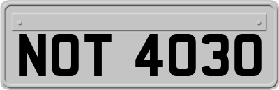 NOT4030