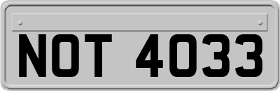 NOT4033