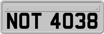 NOT4038