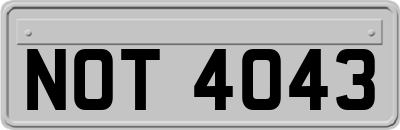 NOT4043