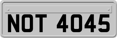NOT4045