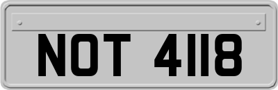 NOT4118