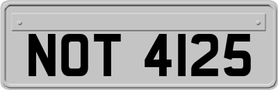 NOT4125