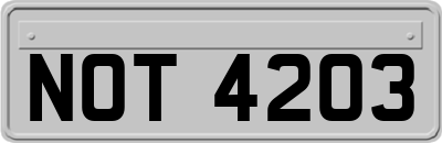 NOT4203
