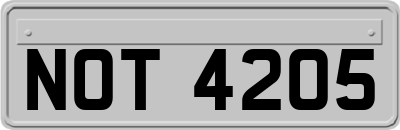 NOT4205