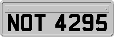 NOT4295