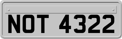 NOT4322