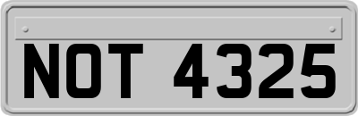 NOT4325