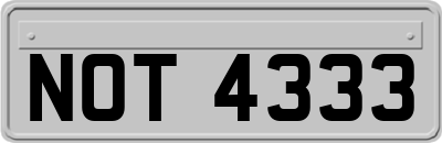 NOT4333