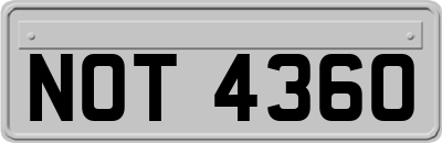 NOT4360