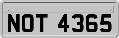 NOT4365