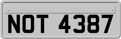 NOT4387