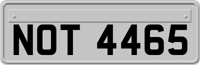 NOT4465
