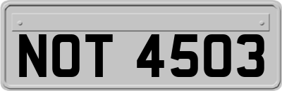 NOT4503