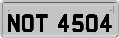 NOT4504