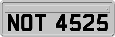 NOT4525
