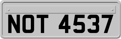 NOT4537