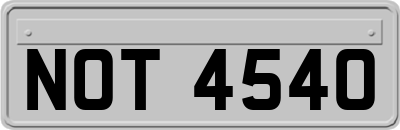 NOT4540
