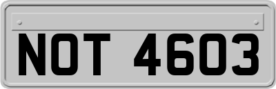 NOT4603