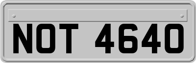 NOT4640