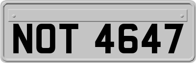 NOT4647
