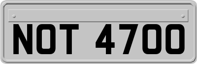 NOT4700