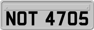 NOT4705