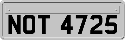 NOT4725
