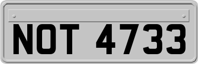 NOT4733