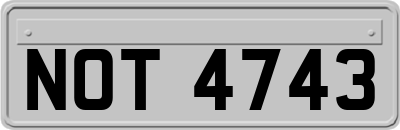 NOT4743