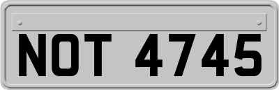 NOT4745
