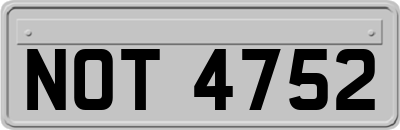 NOT4752