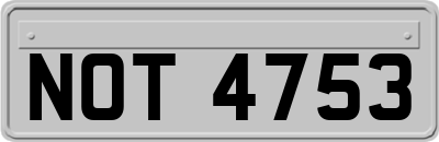 NOT4753